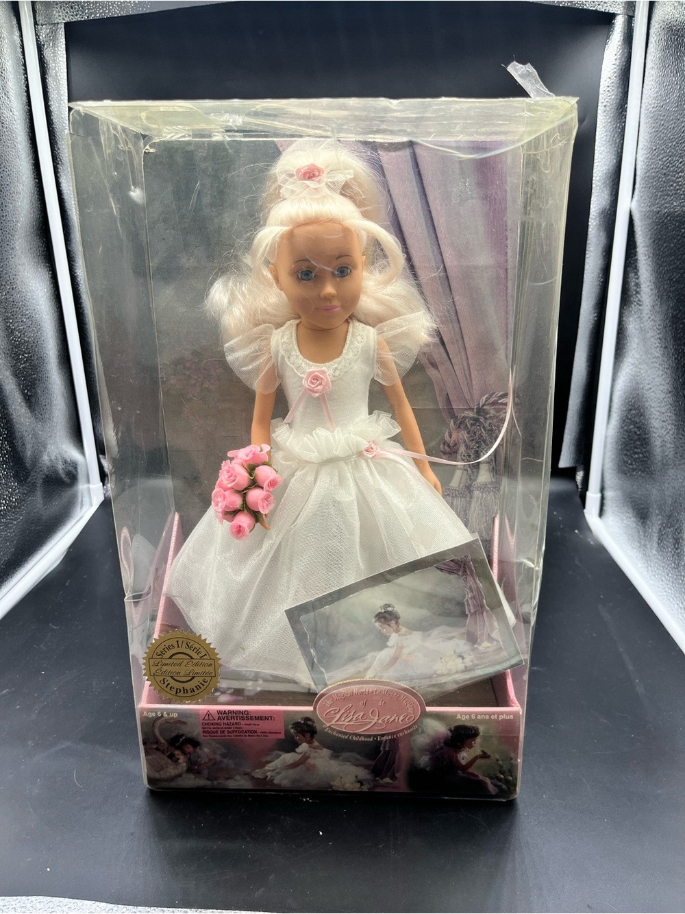 Children's White Tulle Flower Girl Dress - Classic Princess